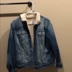 Fleece Lined Jean Jacket